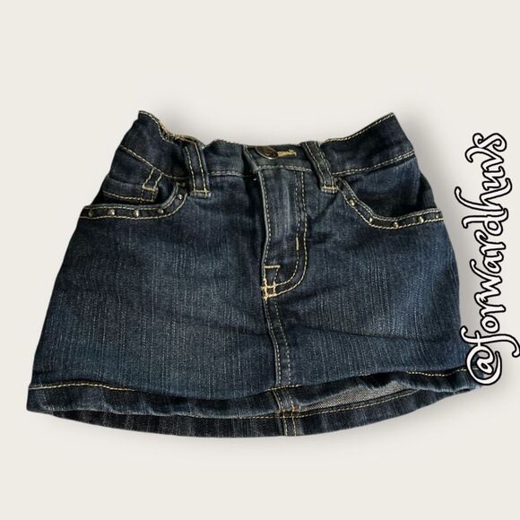 Bundle Sale 3 for $15 | EST 89 Place Denim Skirt / Shorts 18-24M - Picture 1 of 7